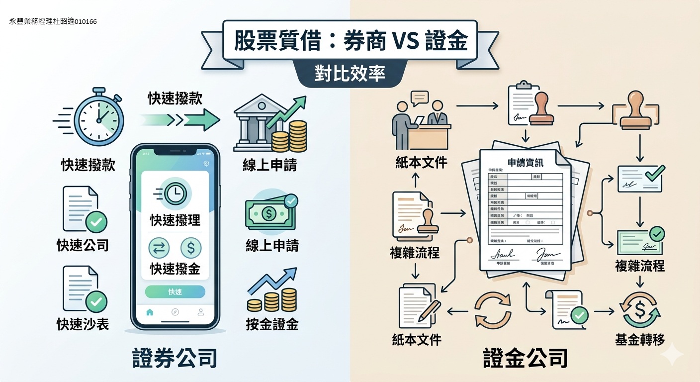 股票質借選券商還是證金？除了利率，你更該在意這「5 大麻煩」！